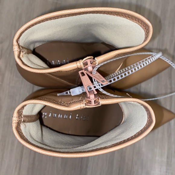 gianni bini tan coburn stretch heels - Picture 11 of 11